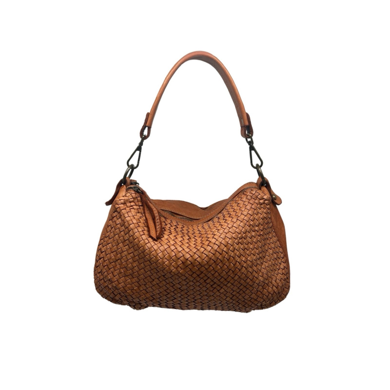 Wholesaler LOUISA LEE - Manon washed leather shoulder bag