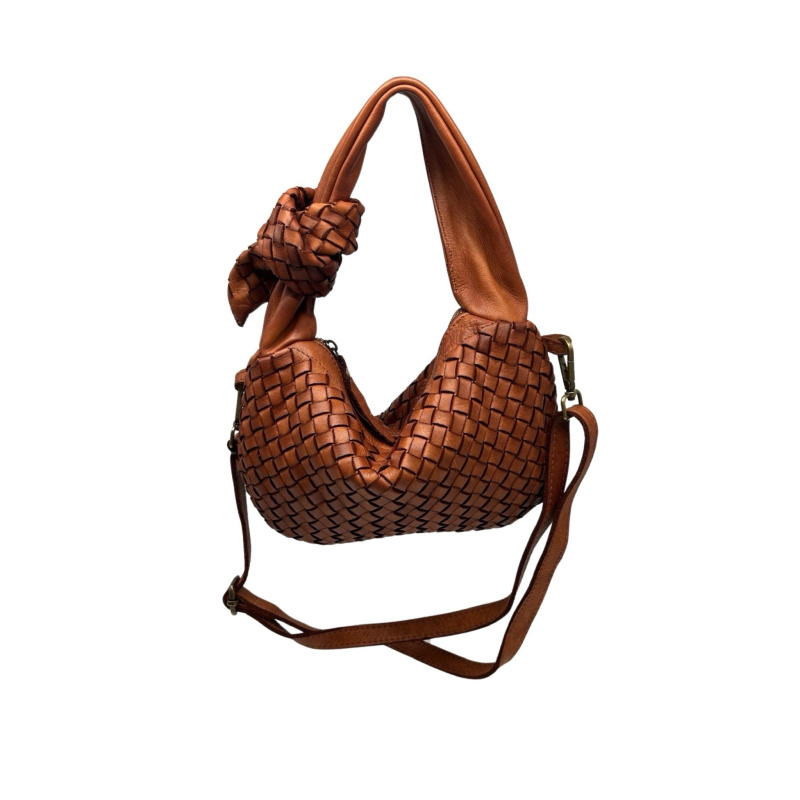 Wholesaler LOUISA LEE - Vintage baguette leather bag