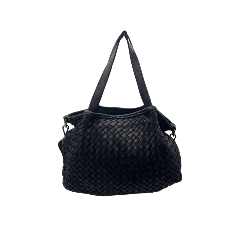 Grossiste LOUISA LEE - Sac épaule cuir washed manon