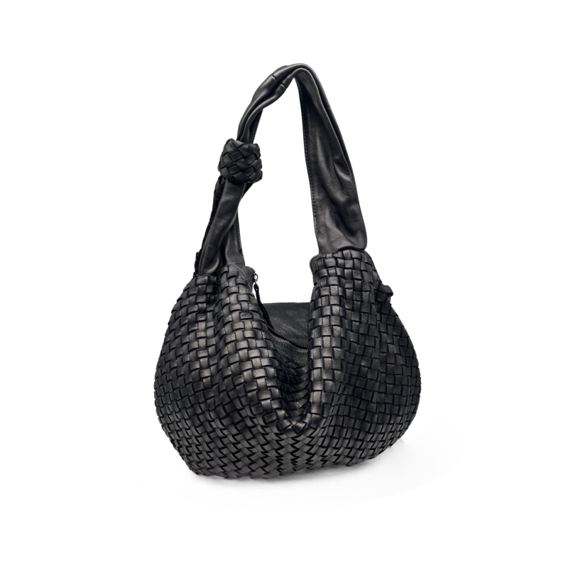 Wholesaler LOUISA LEE - Manon washed leather shoulder bag