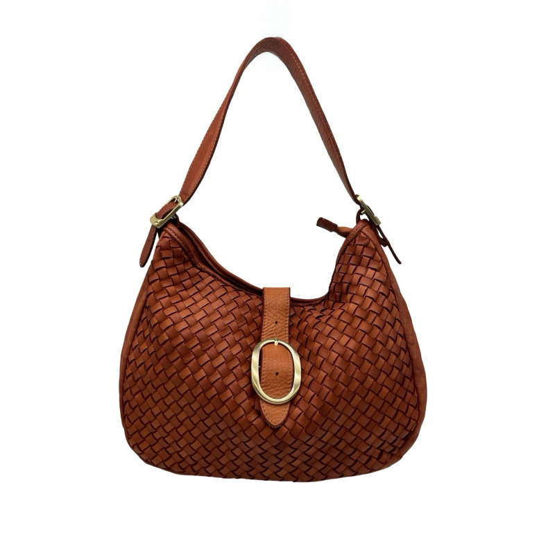 Wholesaler LOUISA LEE - Manon washed leather shoulder bag
