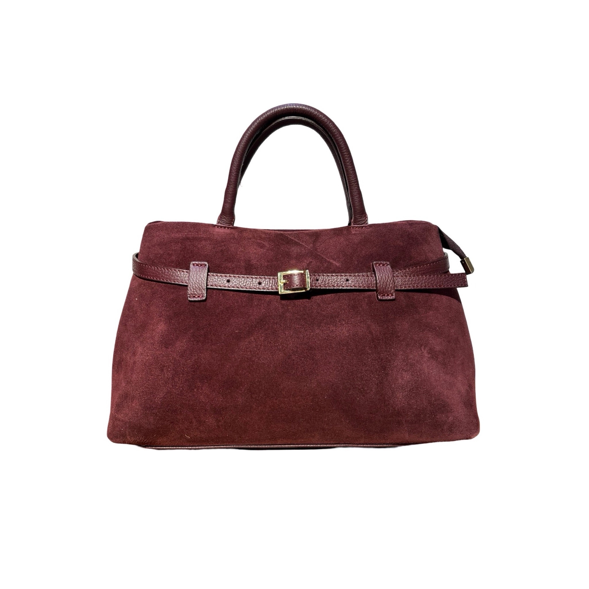 Wholesaler LOUISA LEE - OLAYA SUEDE LEATHER HANDBAG