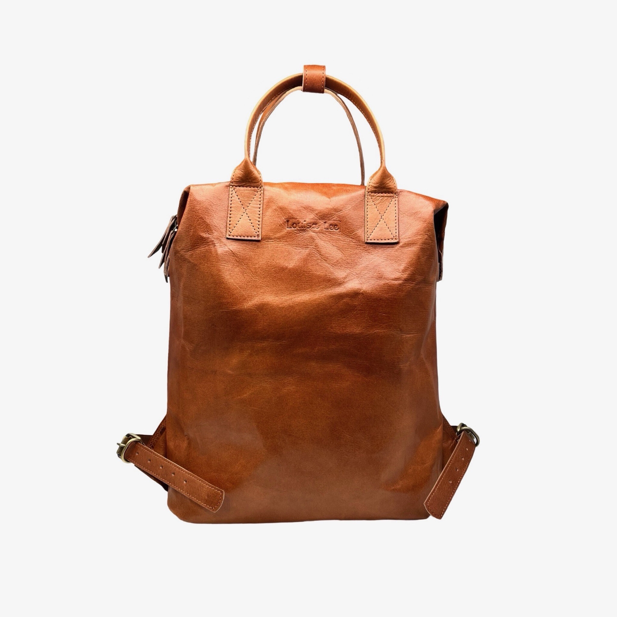 Wholesaler LOUISA LEE - Genuine leather shoulder bag 28cm