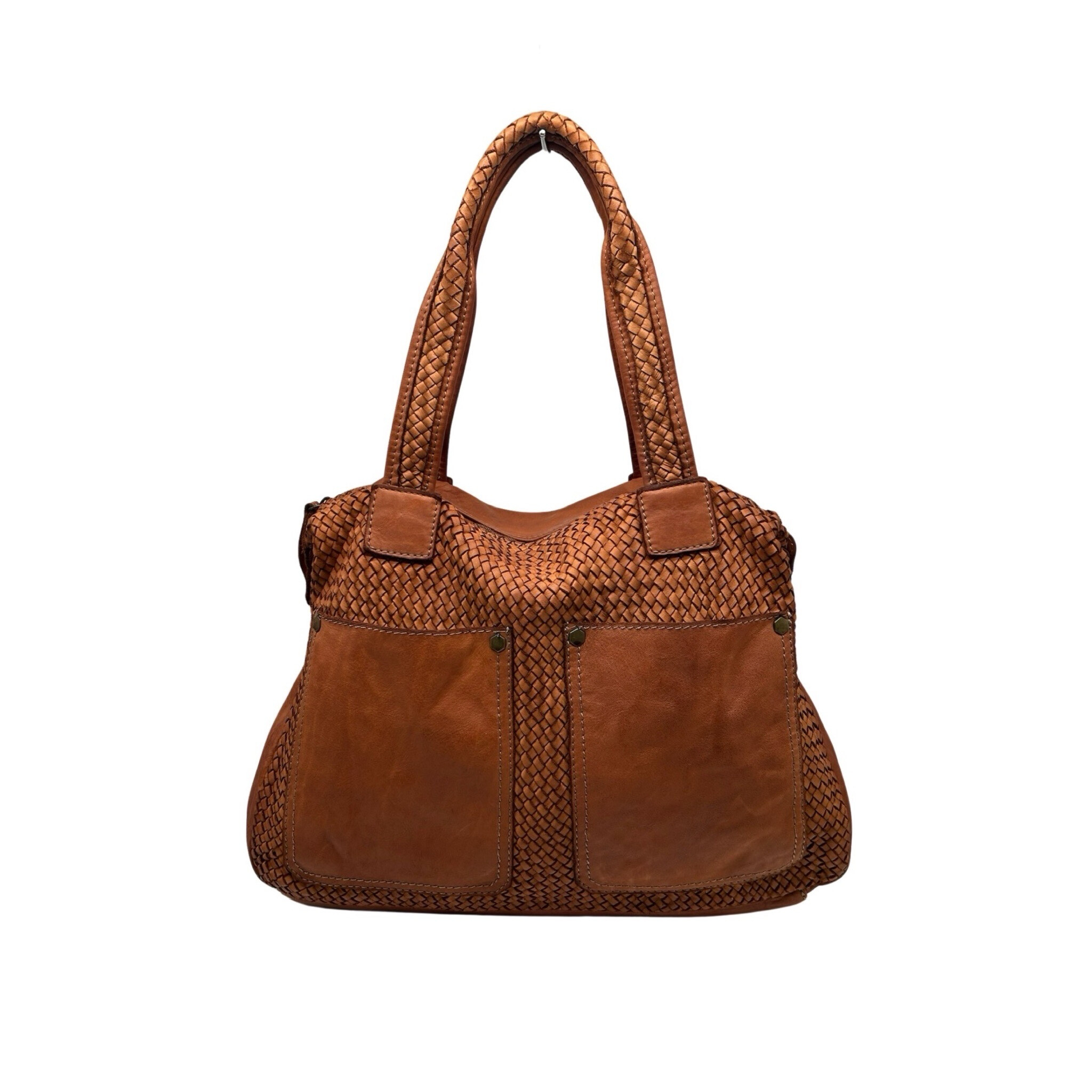 Wholesaler LOUISA LEE - Manon washed leather shoulder bag