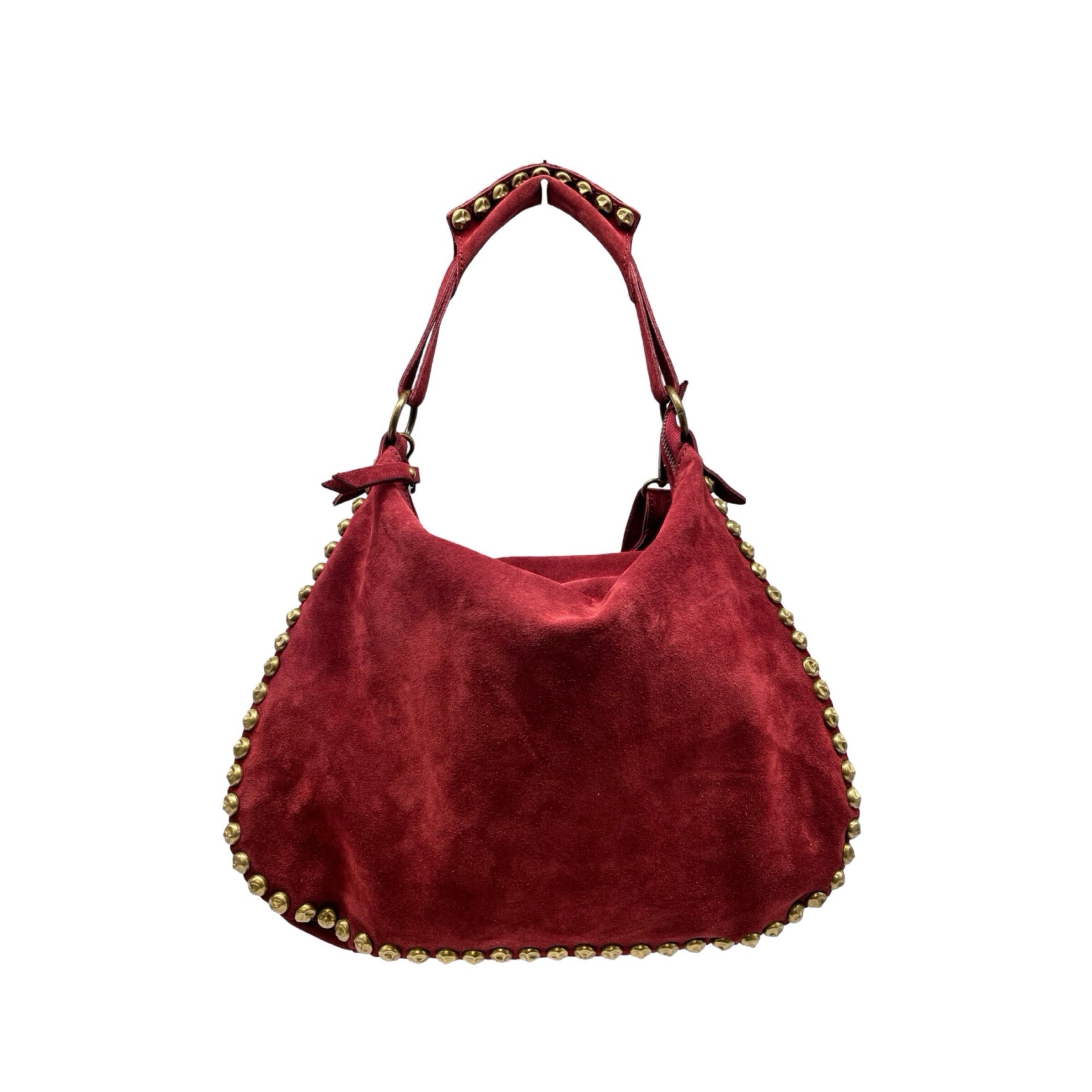 Wholesaler LOUISA LEE - OLAYA SUEDE LEATHER HANDBAG