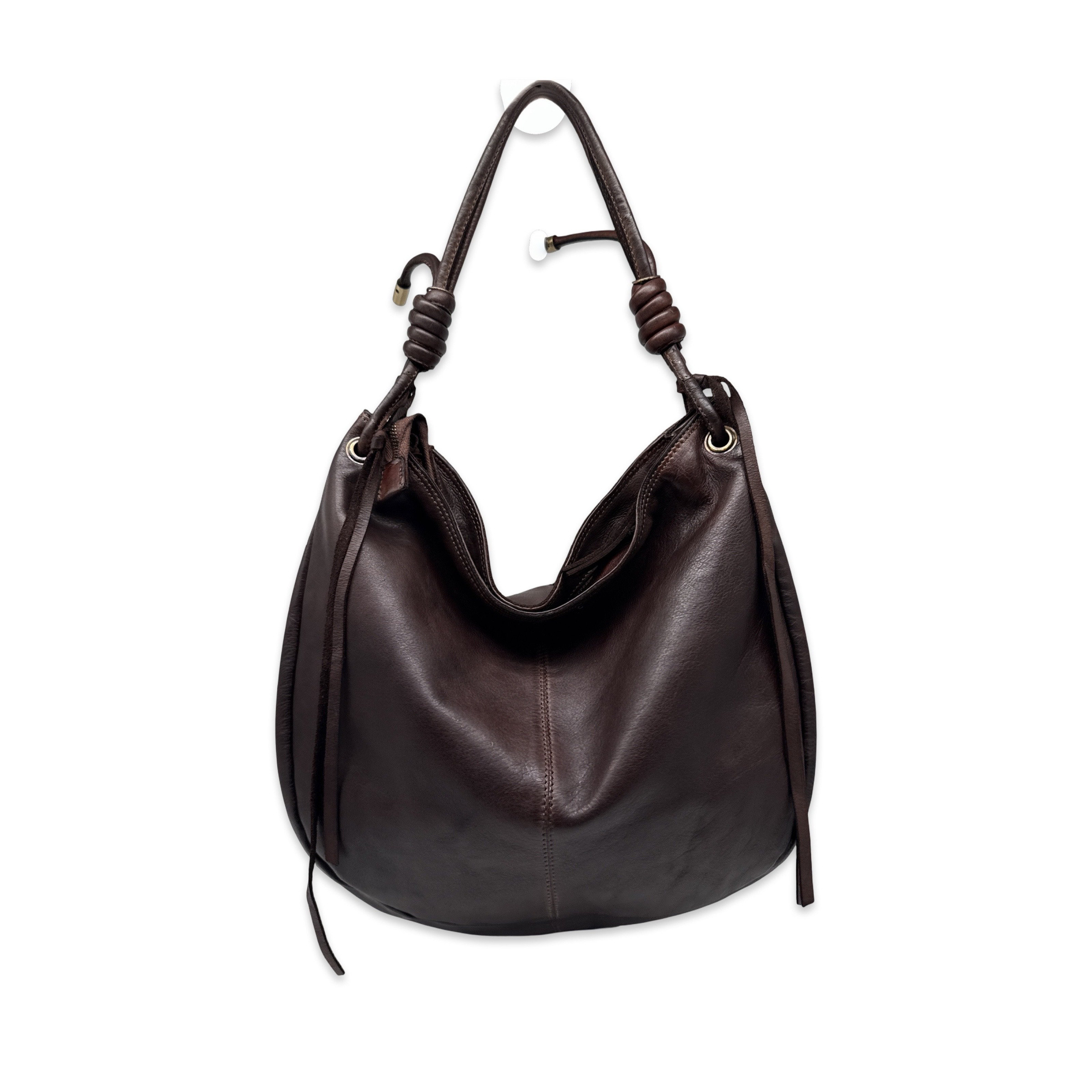Wholesaler LOUISA LEE - Vintage baguette leather bag