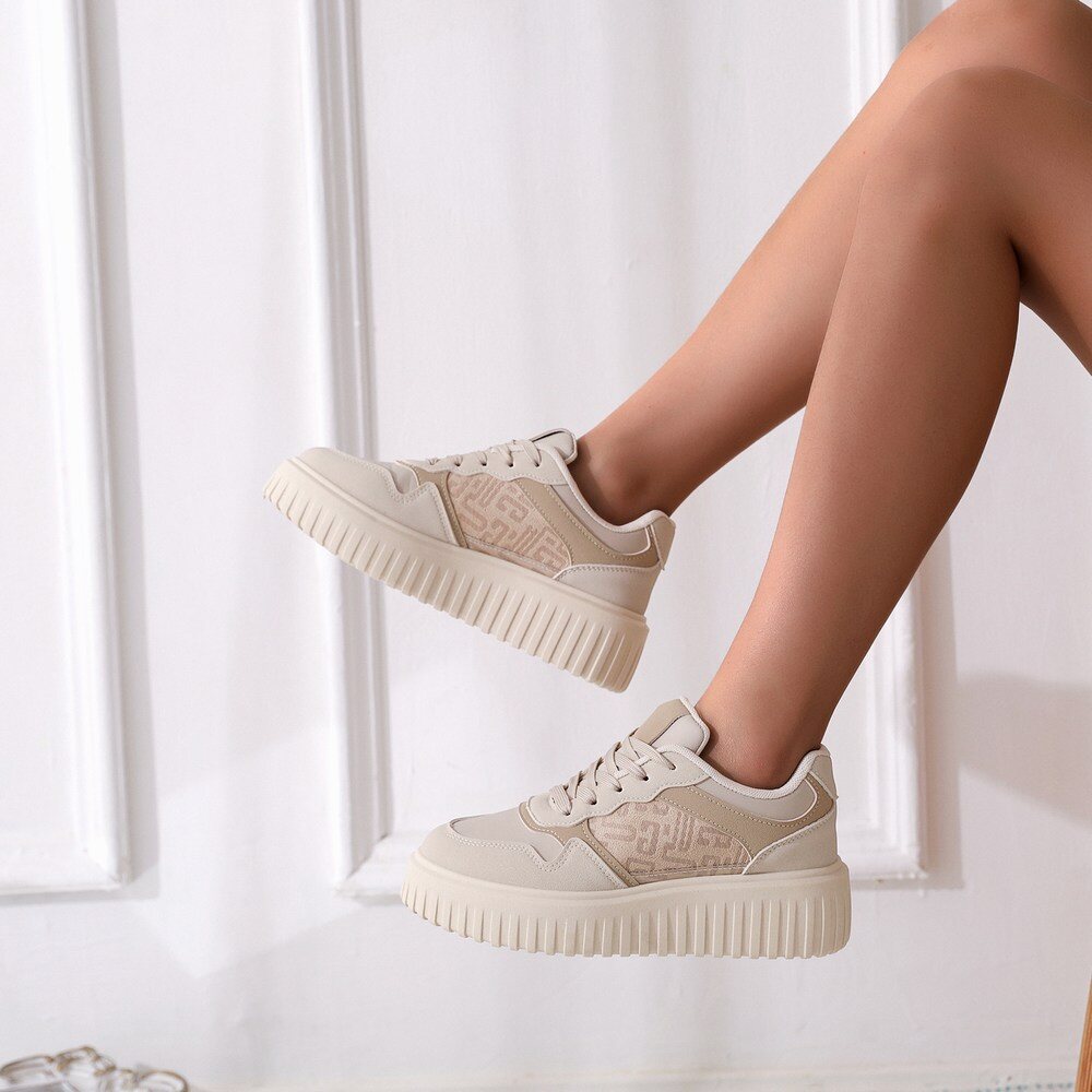Großhändler LOV'IT - Sneaker mit flacher Plateausohle