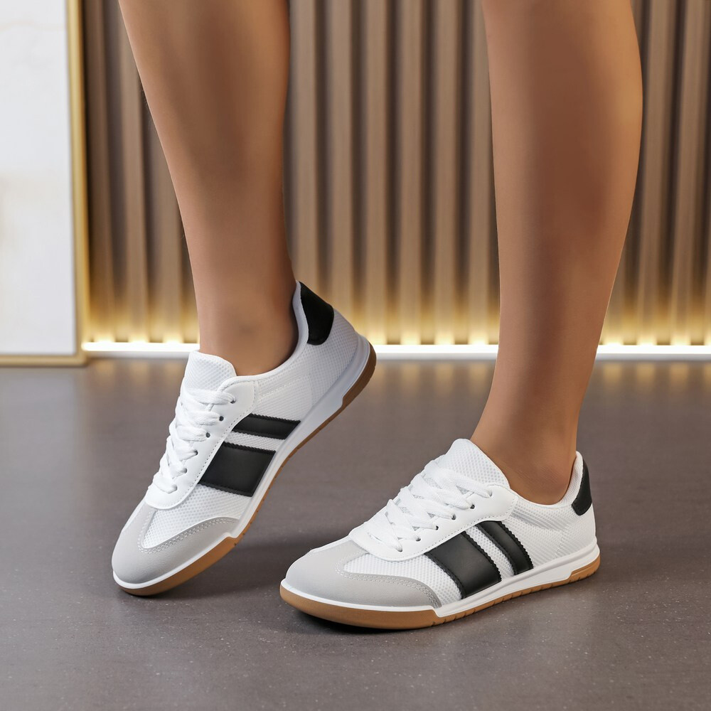 Grossista LOV'IT - Sneaker da due colori con graffi
