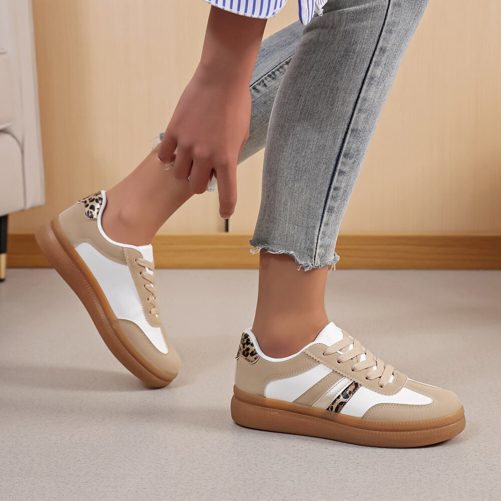 Mayorista LOV'IT - Zapatillas bicolores con rayas