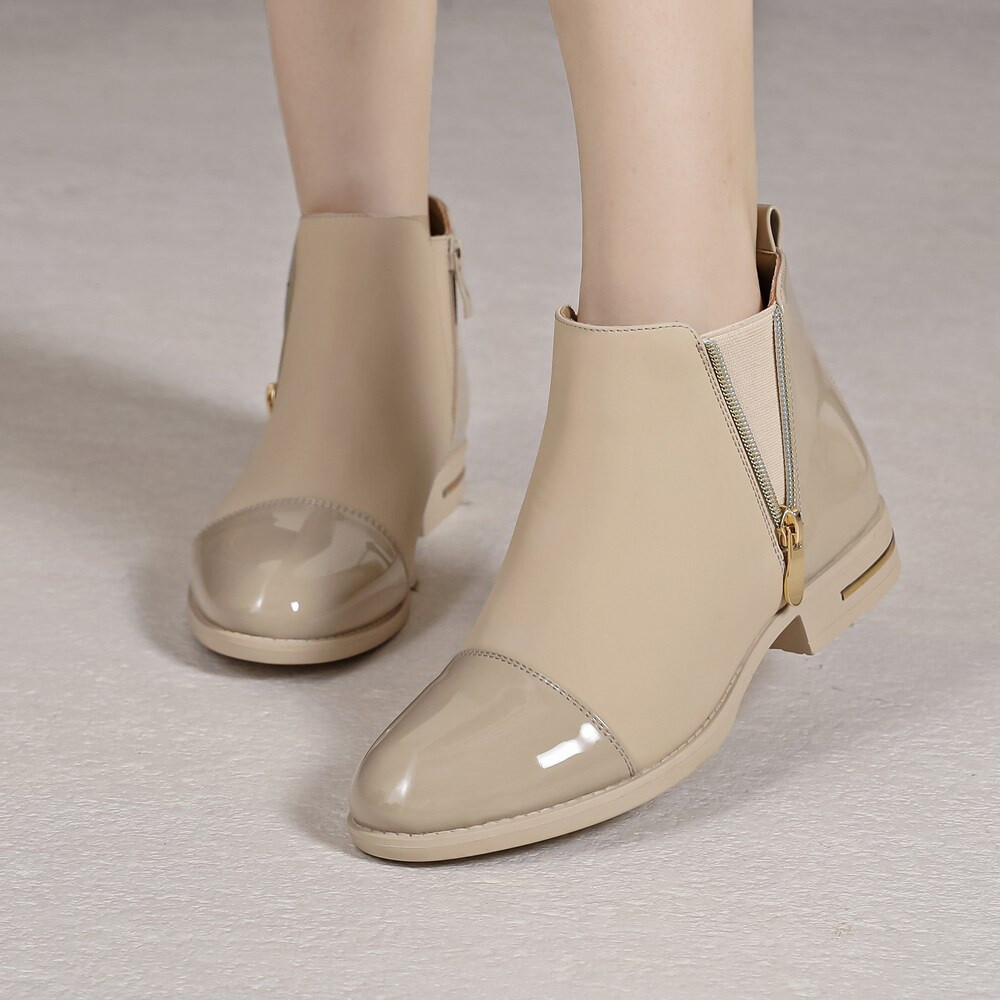 Großhändler LOV'IT - Stiefeletten aus Lackleder