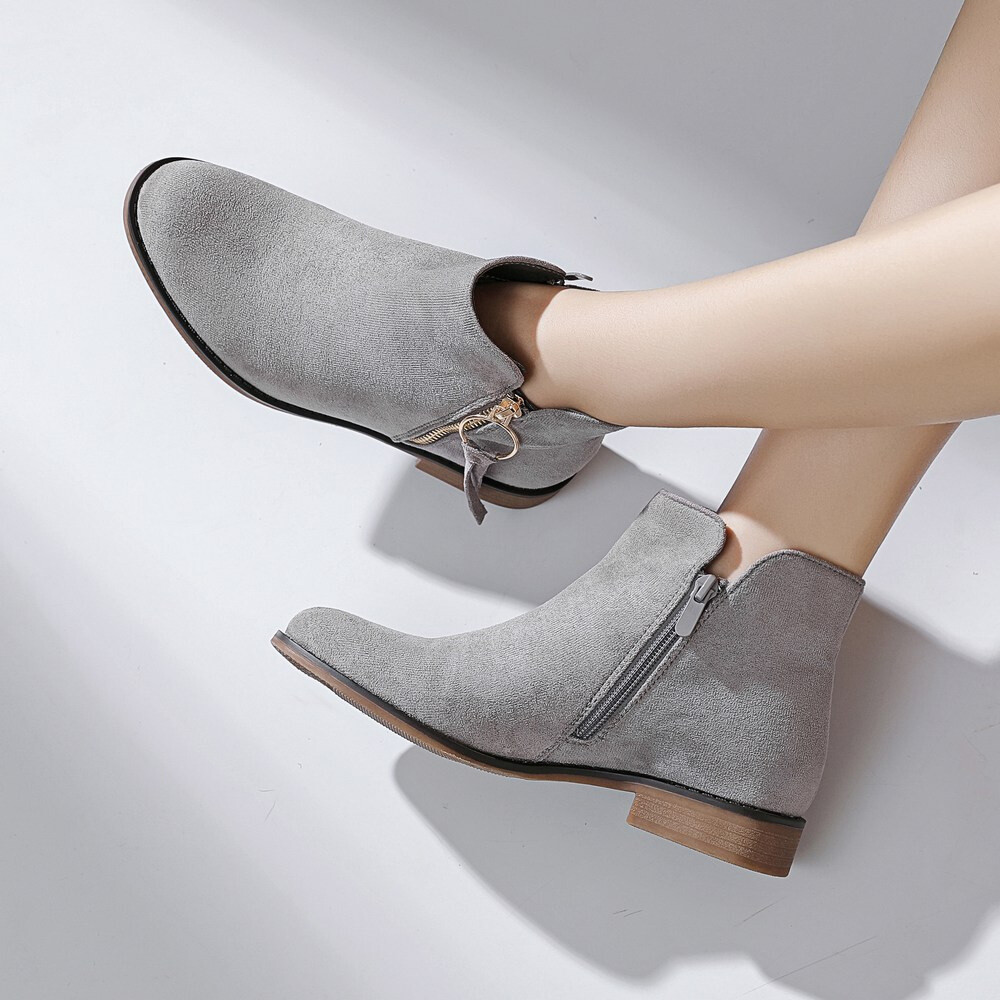 Großhändler LOV'IT - Stiefeletten in Wildlederoptik