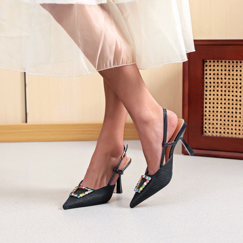 Wholesaler LOV'IT - Slingback heeled court shoes