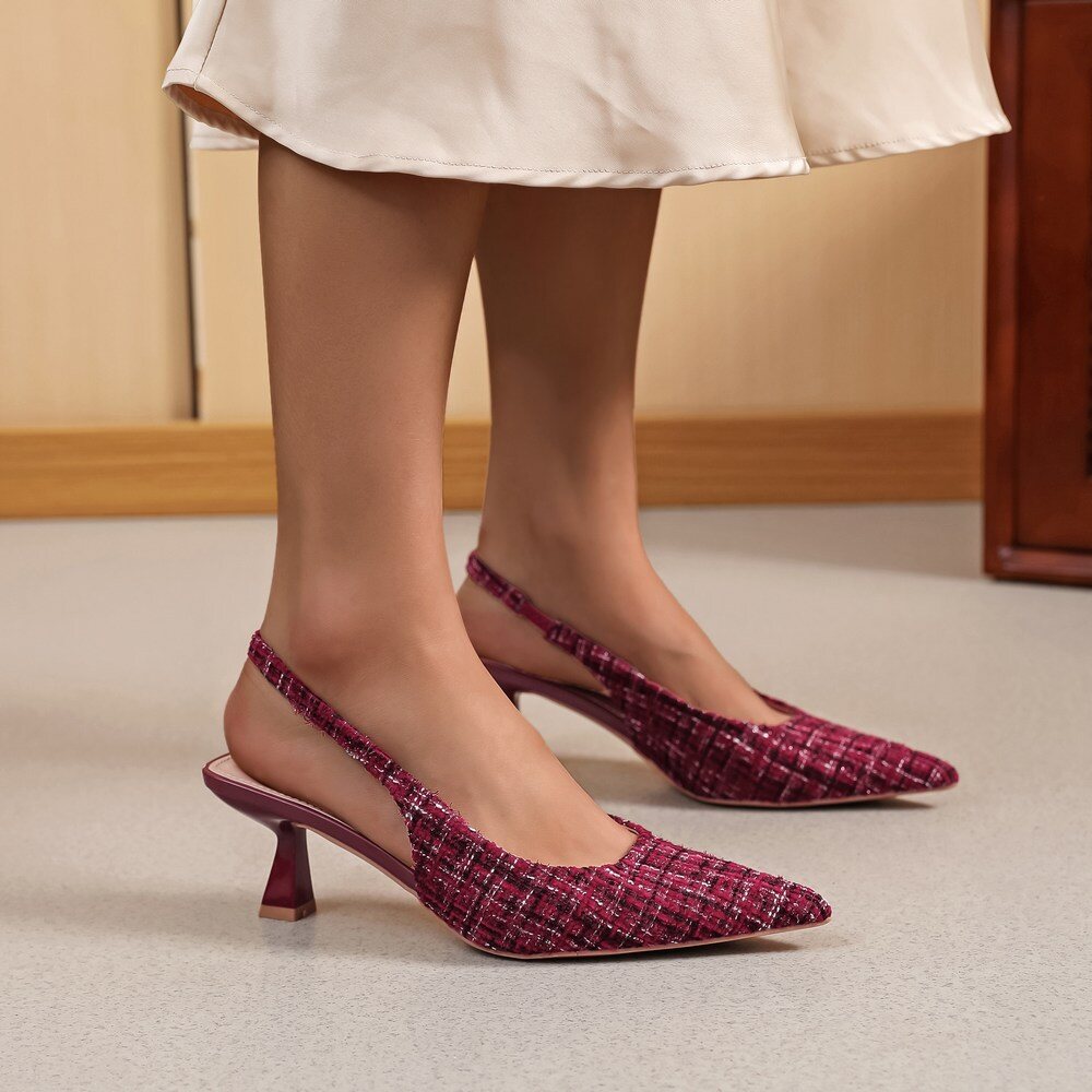 Wholesaler LOV'IT - Slingback heeled court shoes