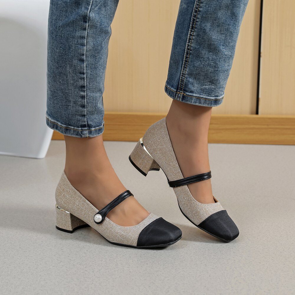 Wholesaler LOV'IT - Block heel court shoes
