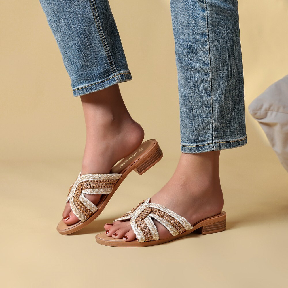 Wholesaler LOV'IT - Woven mules