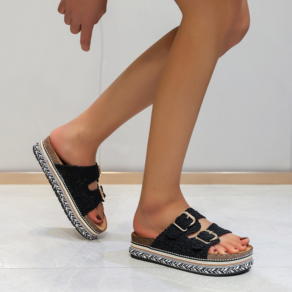 Wholesaler LOV'IT - Sandals with buckle detail