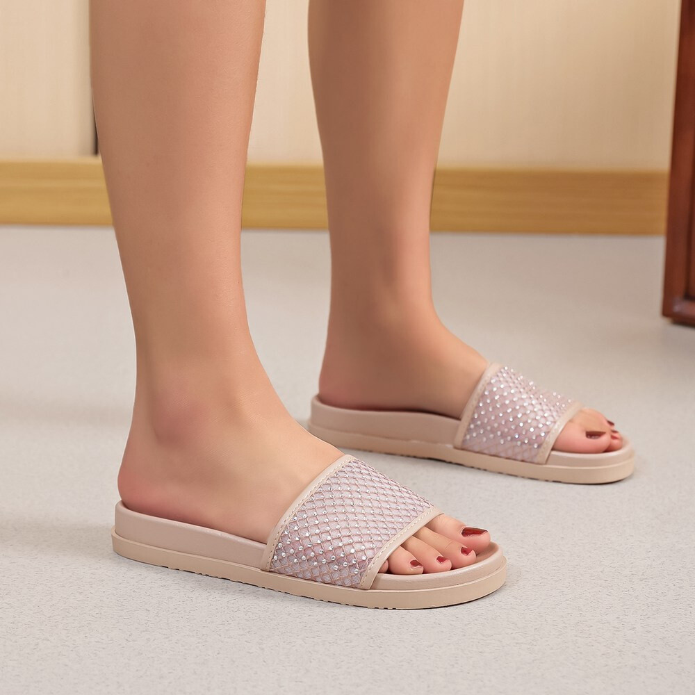 Wholesaler LOV'IT - Embellished sandals with rhinestones