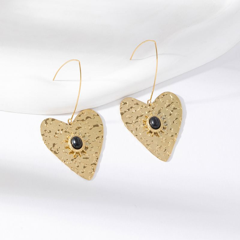 Mayorista Lovelika - Boucles d'oreilles dormeuses coeurs Sandrine