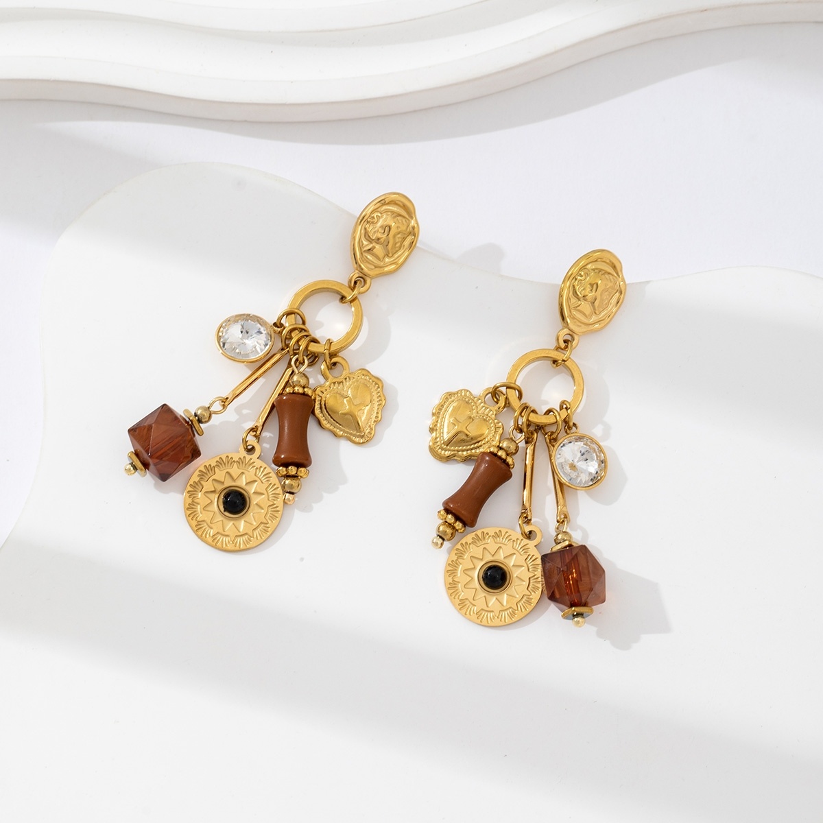 Grossista Lovelika - Boucles d'oreilles pendantes Olympe
