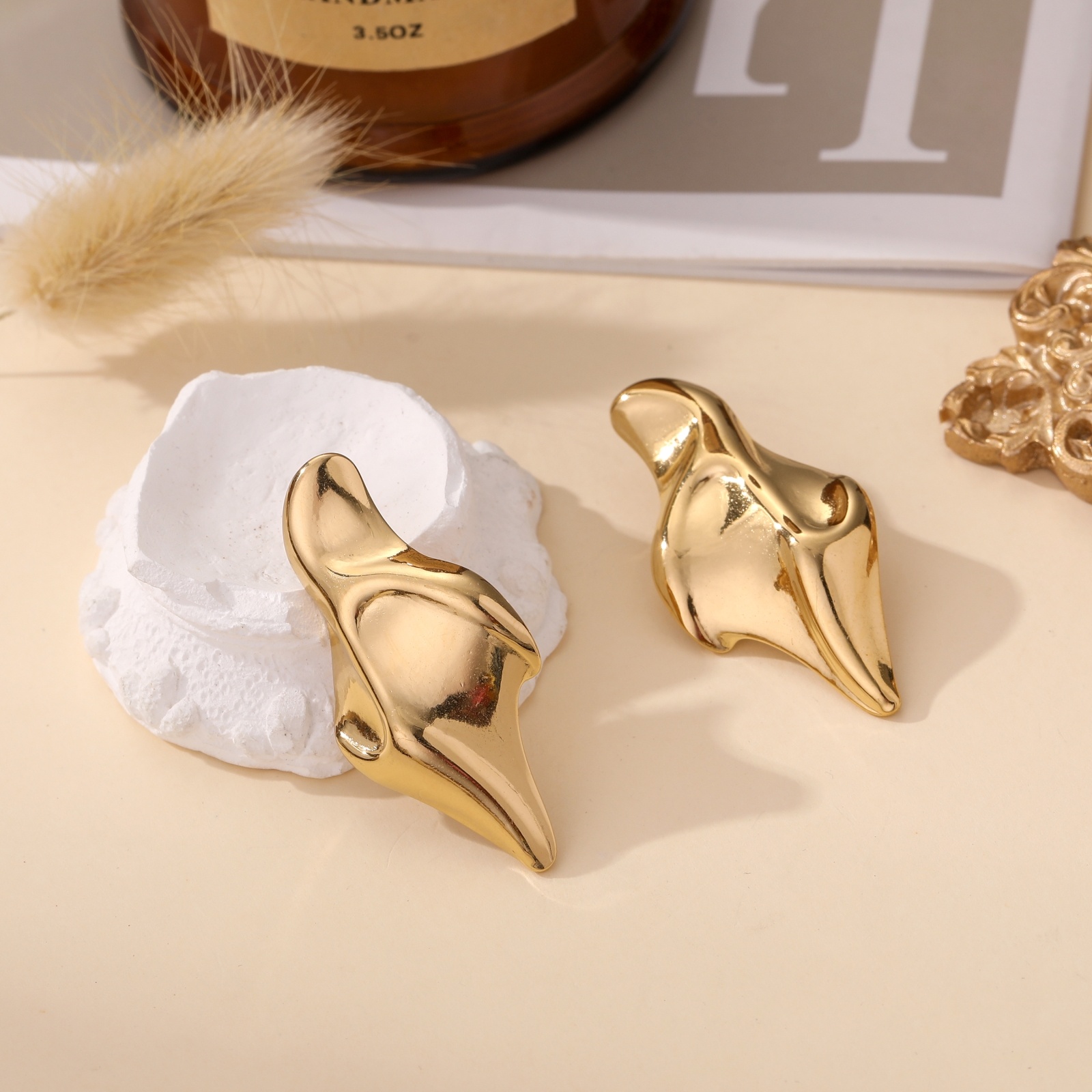 Wholesaler Lovelika - Boucles d'oreilles puces Noelle