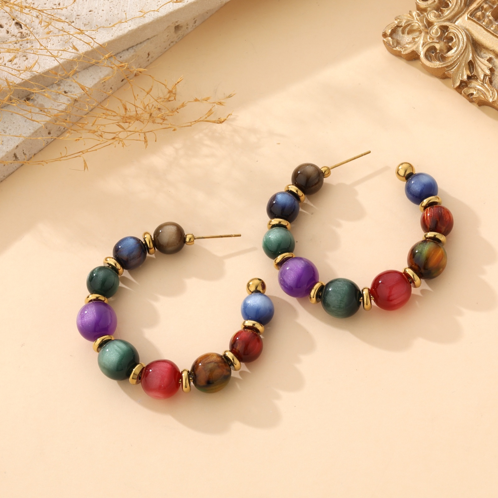 Wholesaler Lovelika - Boucles d'oreilles créoles Annette