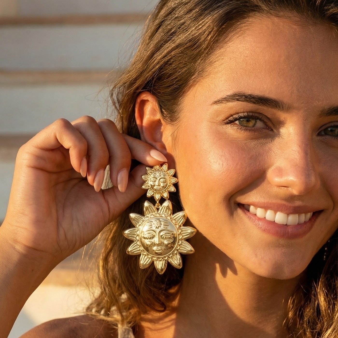 Großhändler Lovelika - Boucles d'oreilles pendantes Lena