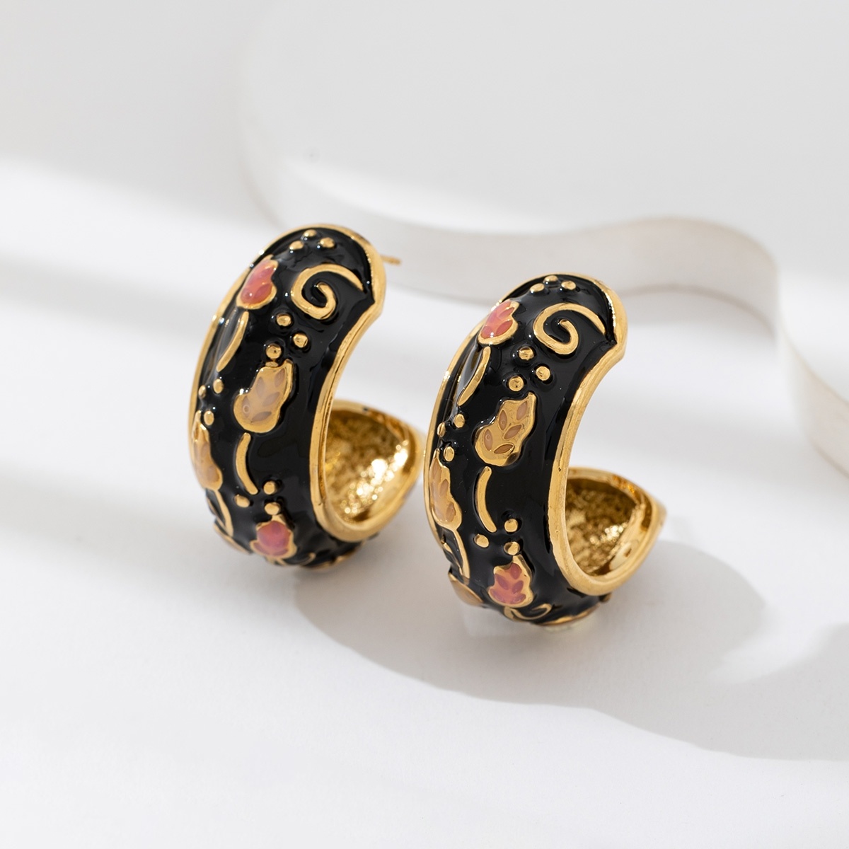 Grossista Lovelika - Boucles d'oreilles créoles Élina