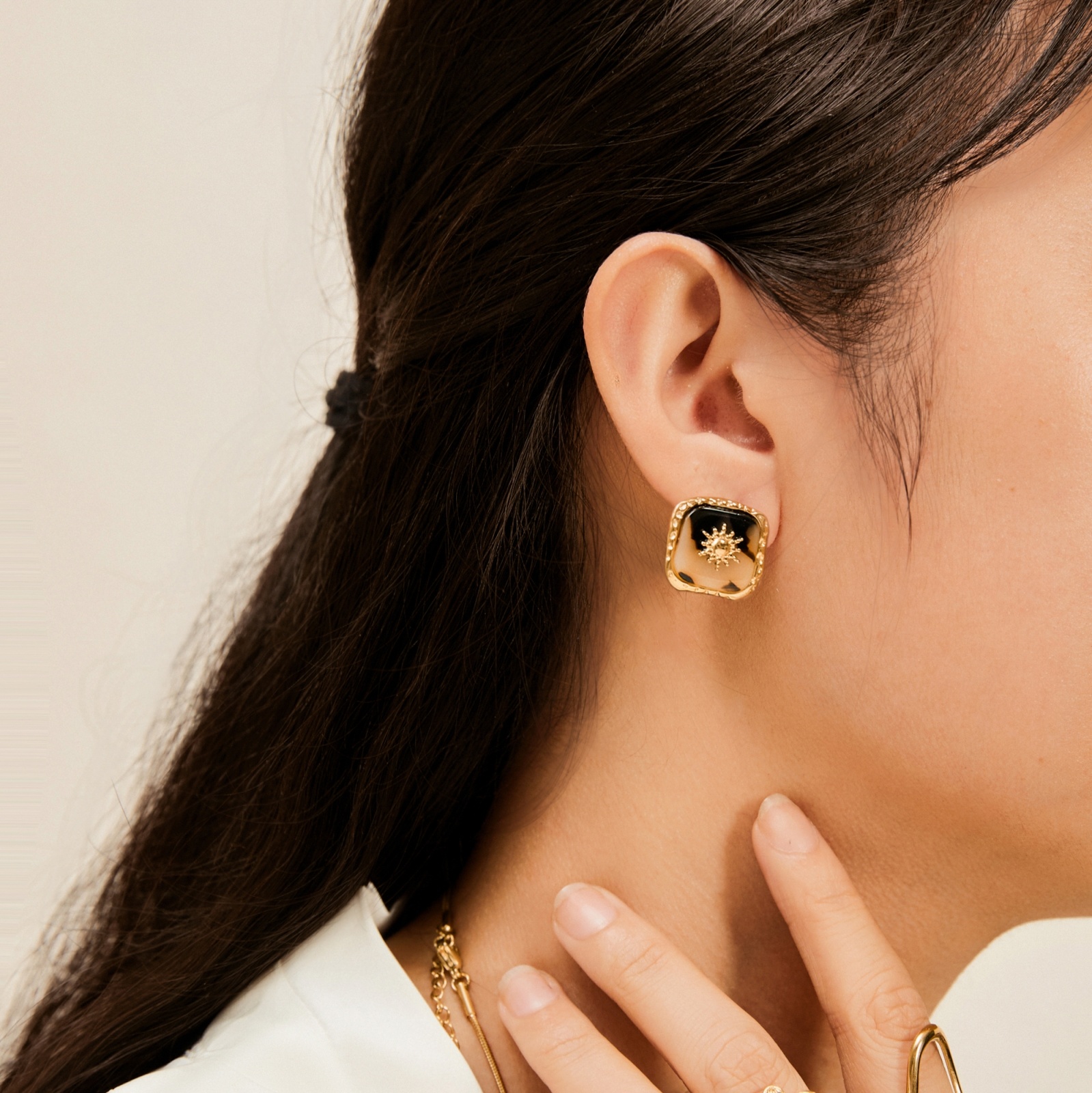 Großhändler Lovelika - Boucles d'oreilles puces Héloïse
