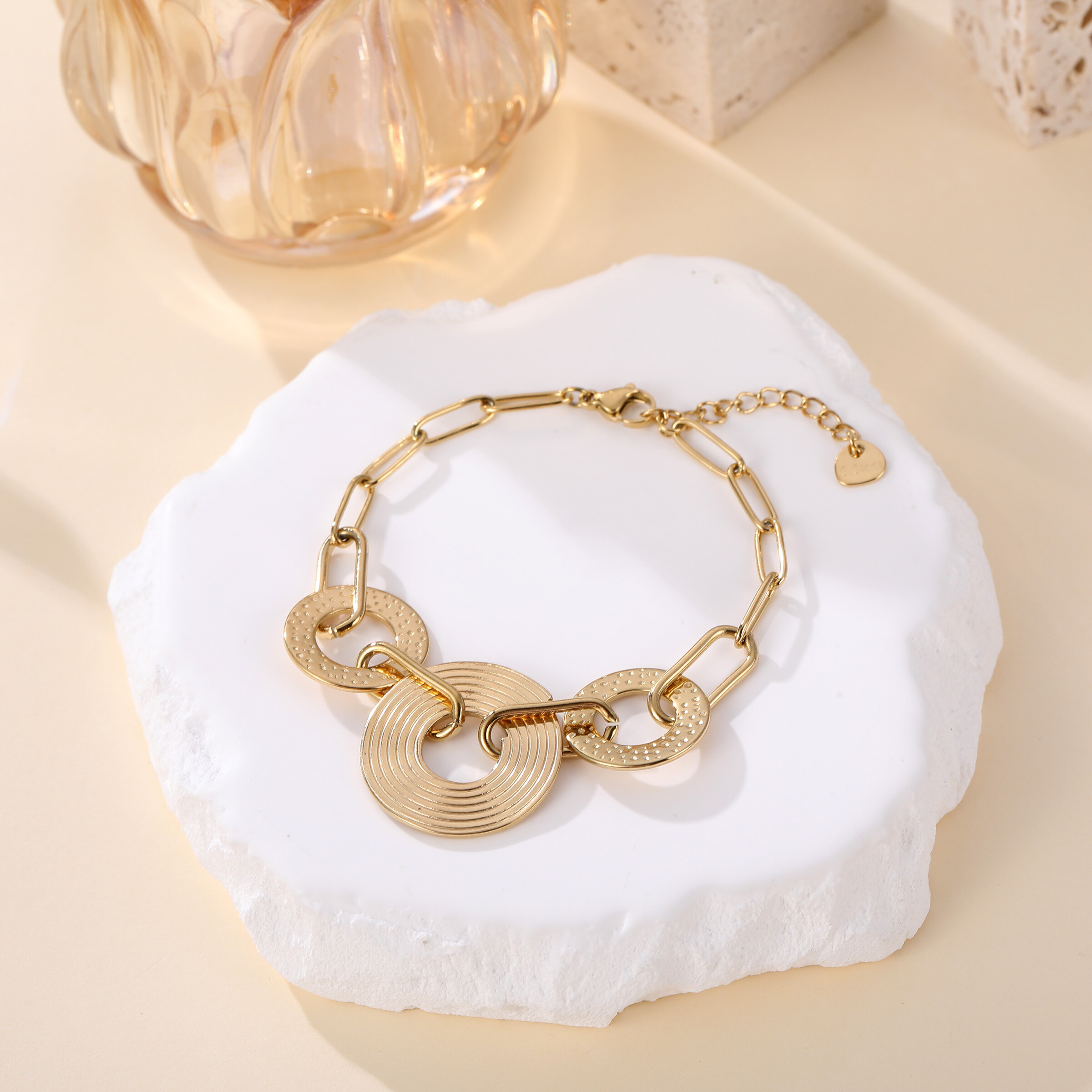 Mayorista Lovelika - Bracelet bijoux cercles Quinn