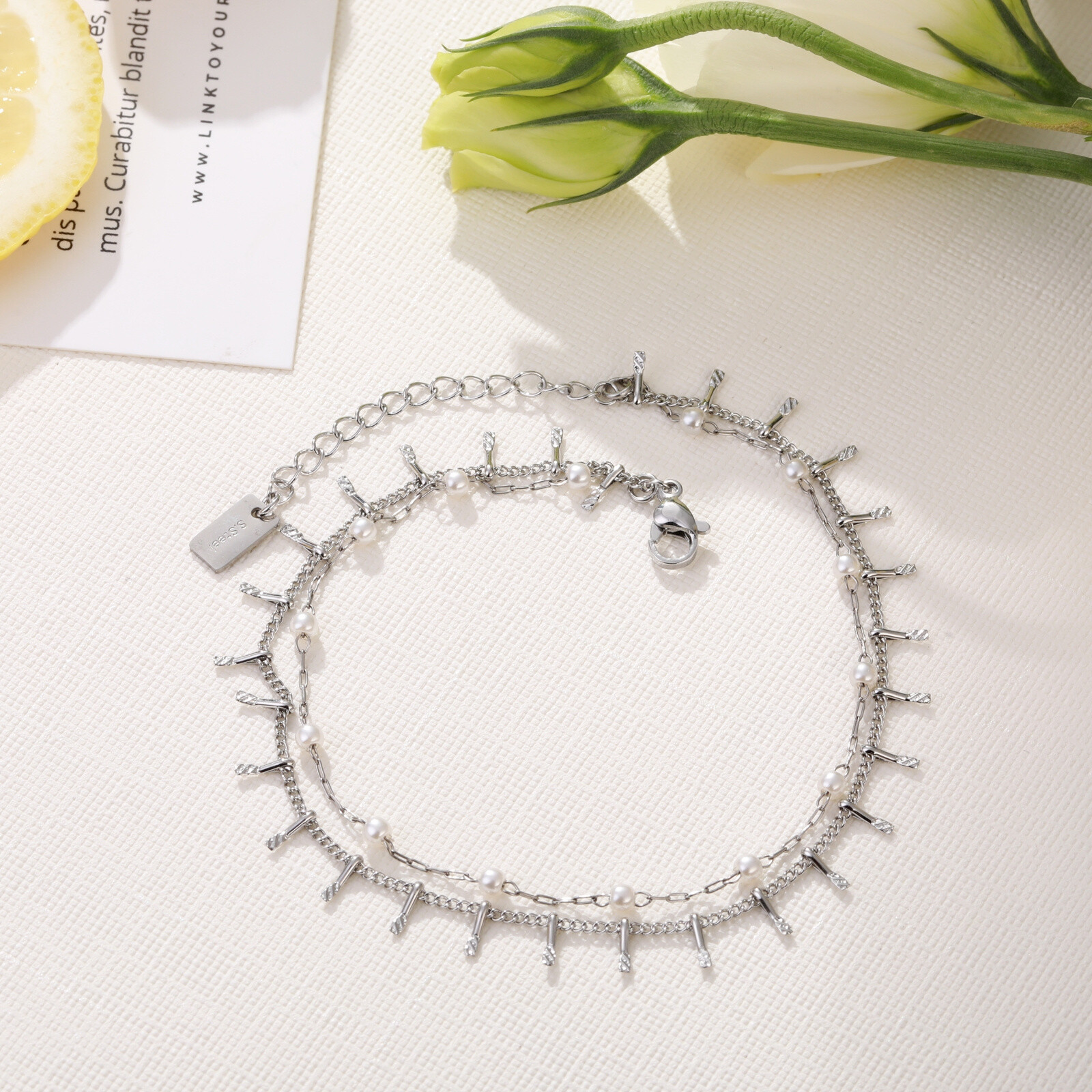 Wholesaler Lovelika - Chaine de cheville Raffaela
