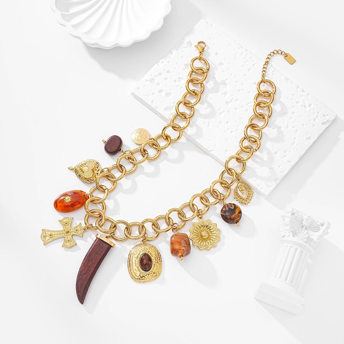 Mayorista Lovelika - Collier Ambre-Marie