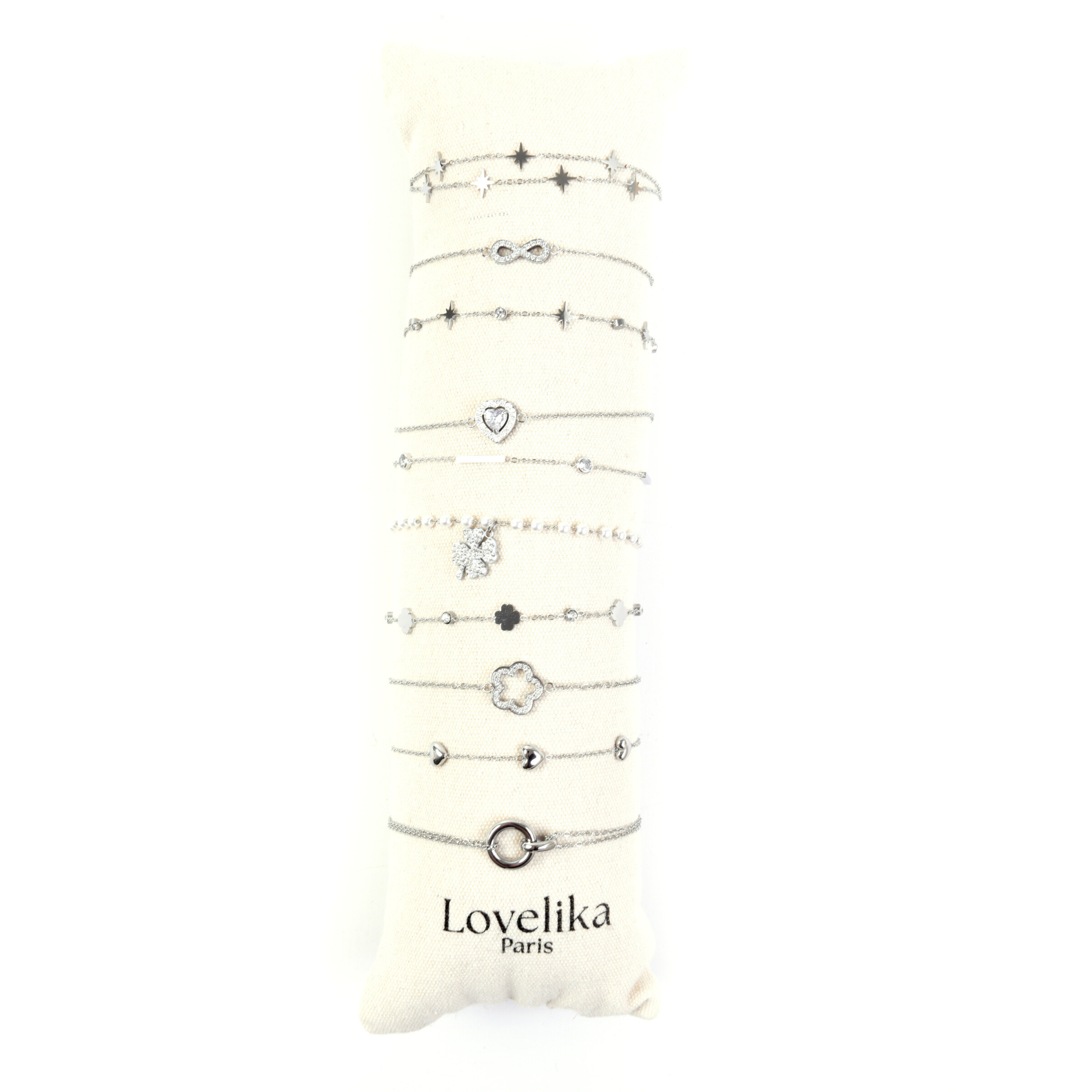 Grossiste Lovelika - Kit de 10 bracelets