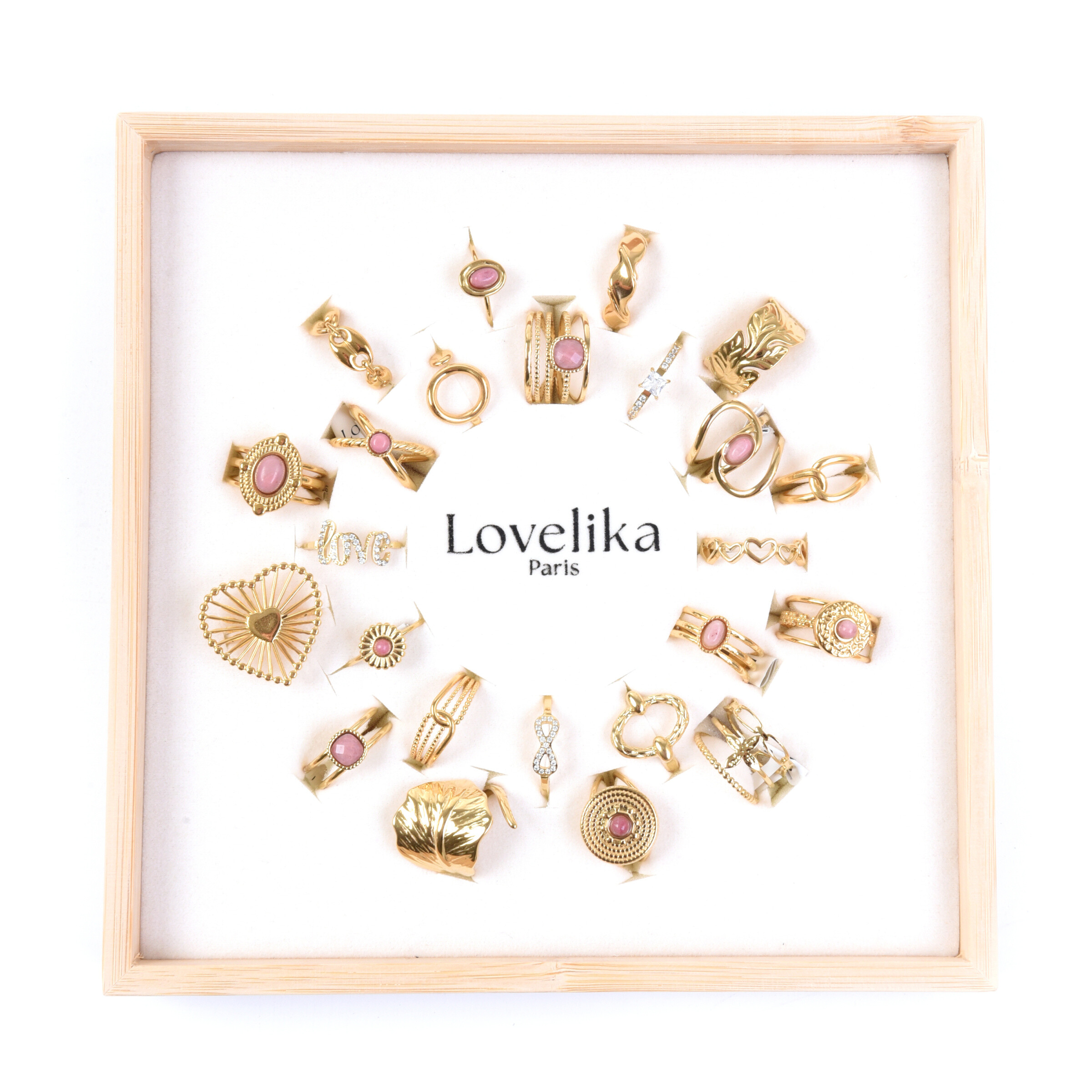 Grossiste Lovelika - Kit de 24 Bagues Kit