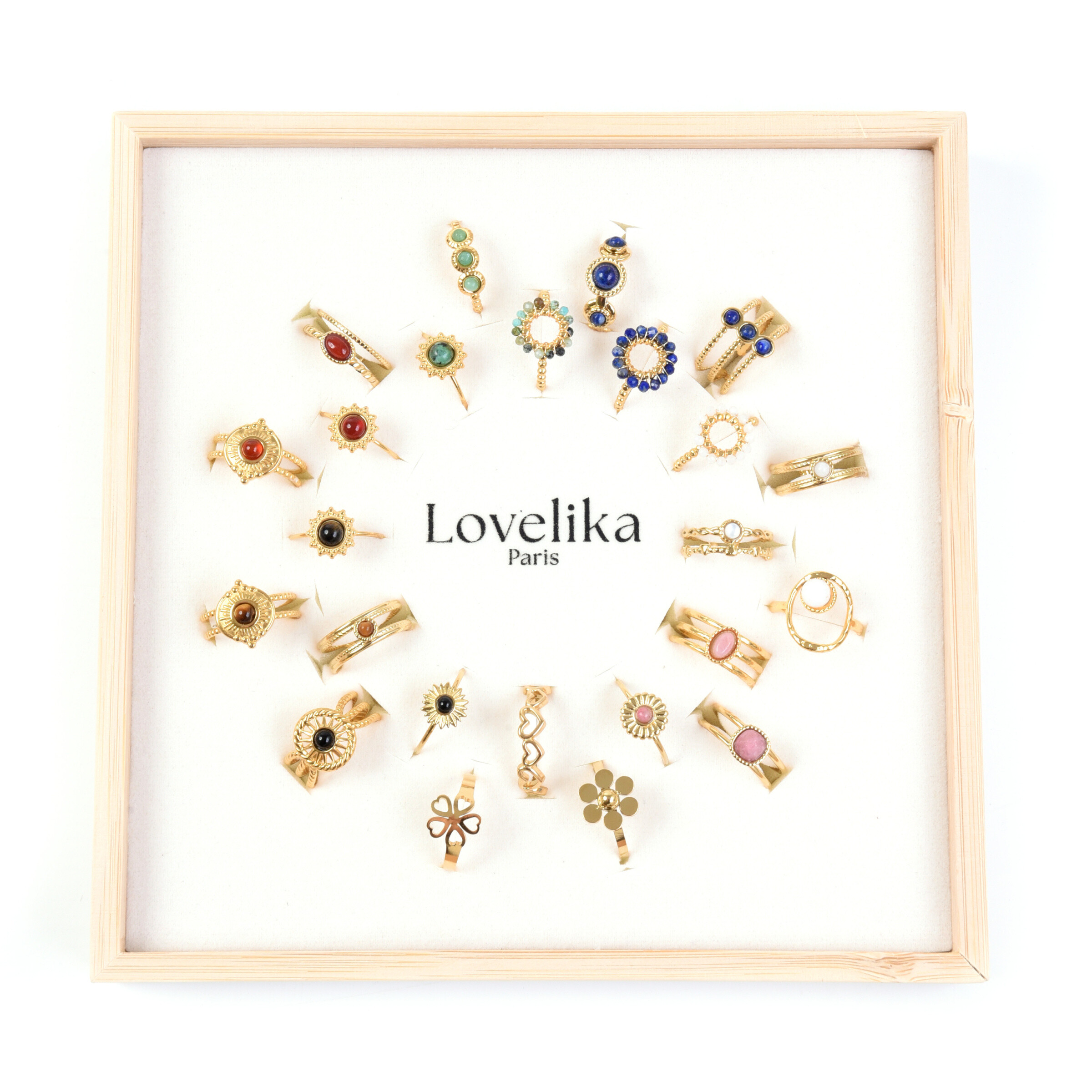 Mayorista Lovelika - Kit de 24 Bagues Kit