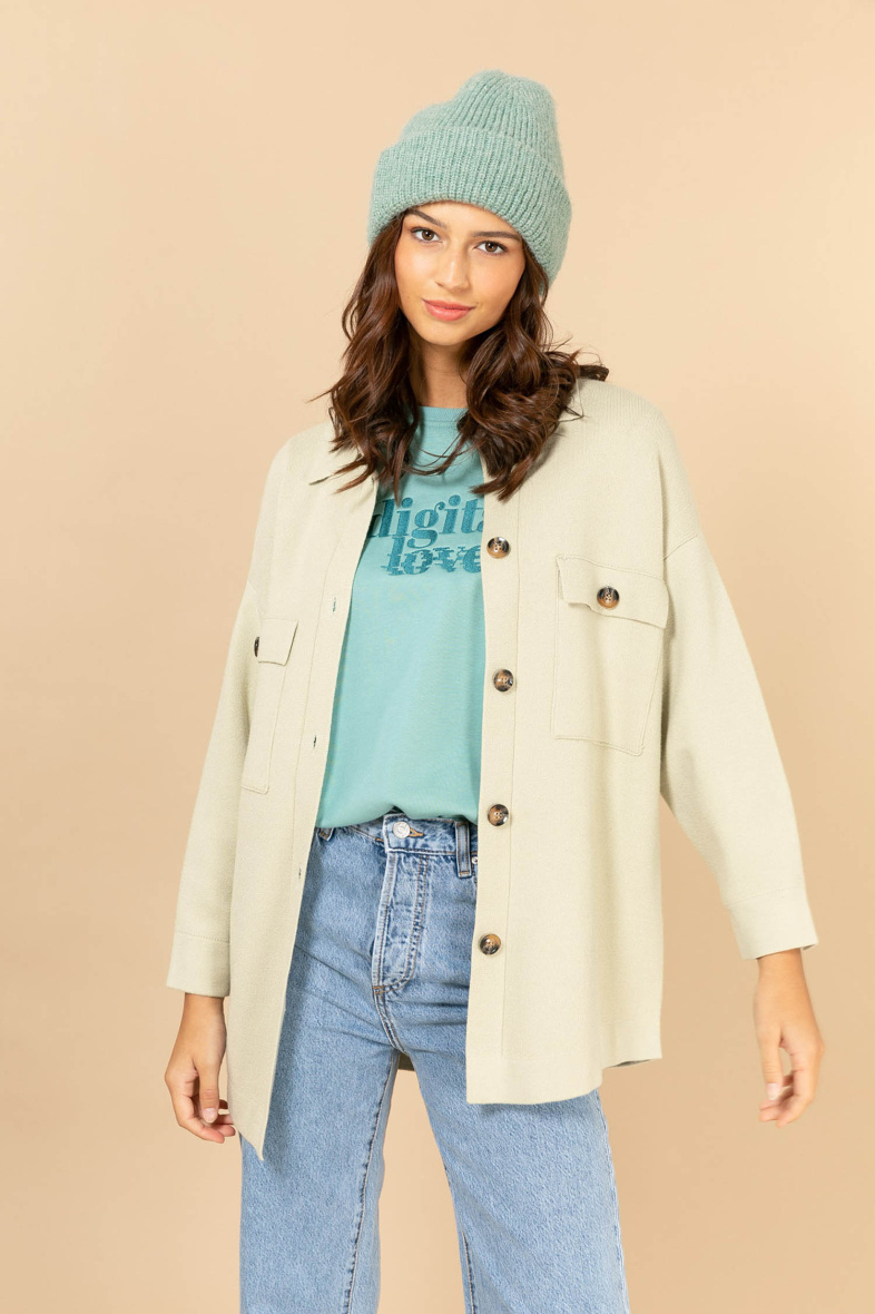 Grossista LOVIE & Co - Camicia in maglia