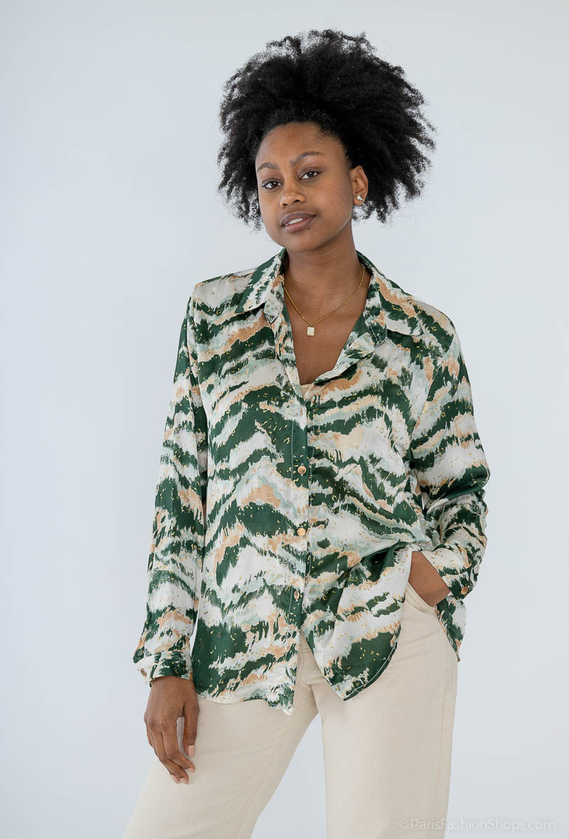Wholesaler Lovie Look - Printed shirt