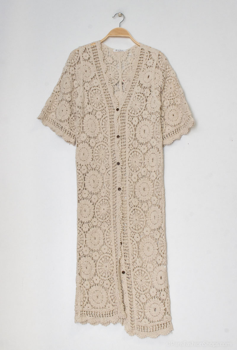 Wholesaler Lovie Look - Long lace vest