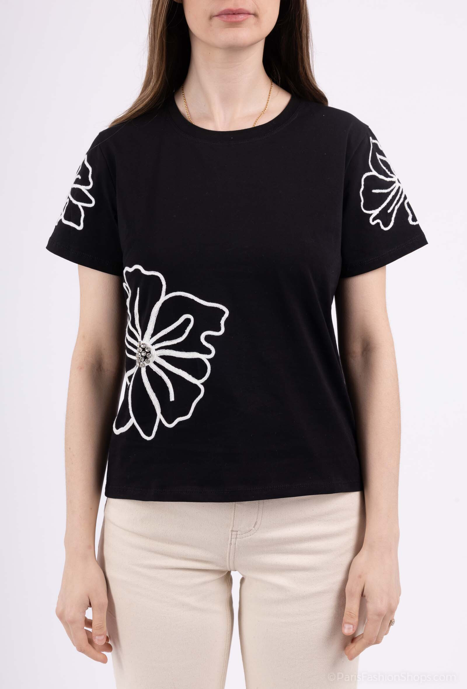 Wholesaler Lovie Look - Flower shirt