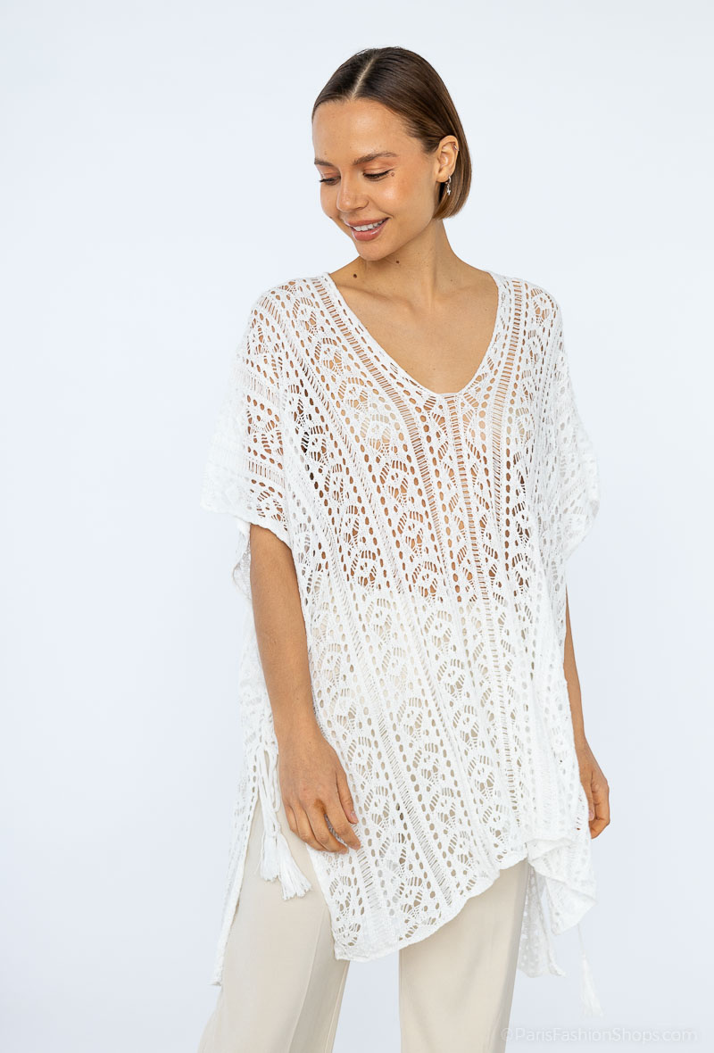 Wholesaler Lovie Look - Long lace top