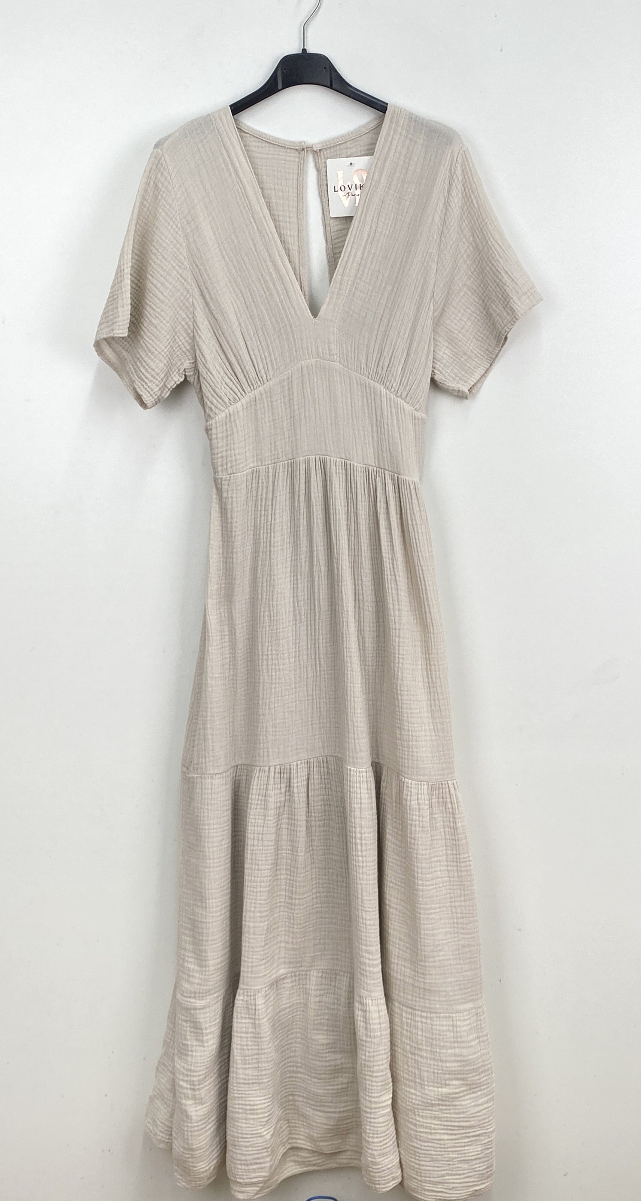 Großhändler LOVIKA - Langes Kleid Eleganz Sonne & Romantischer Boho