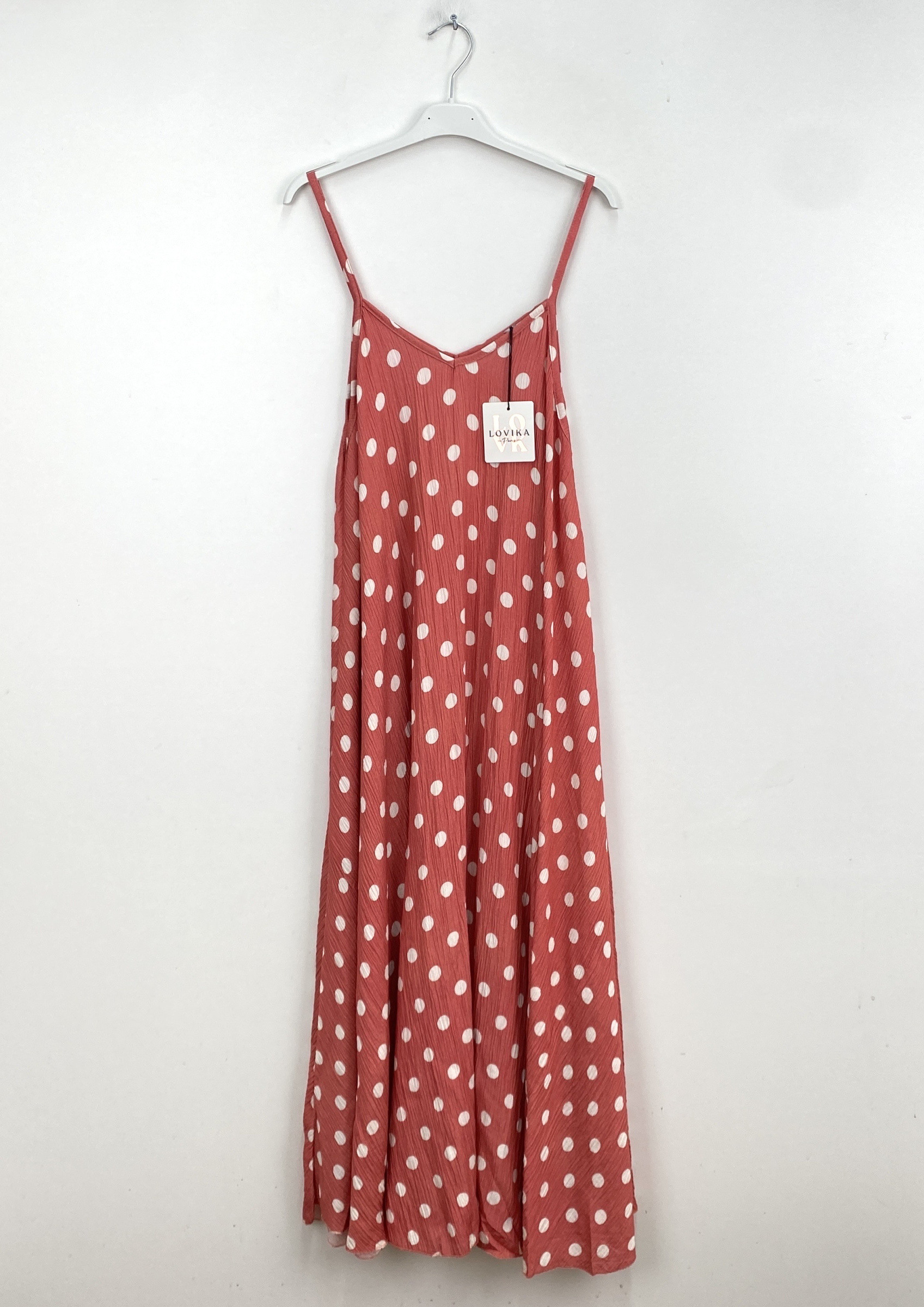 Großhändler LOVIKA - Böhmisches Langes Kleid mit Punkten