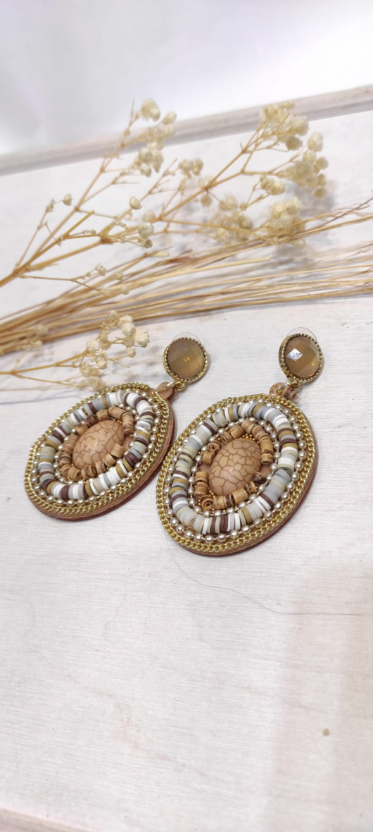 Wholesaler Loya Bijoux - Festivalook earrings