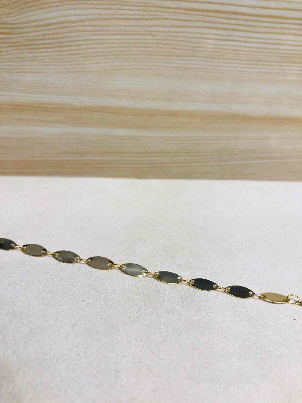 Wholesaler Loya Bijoux - Bracelet Syrine in Golden with fine gold