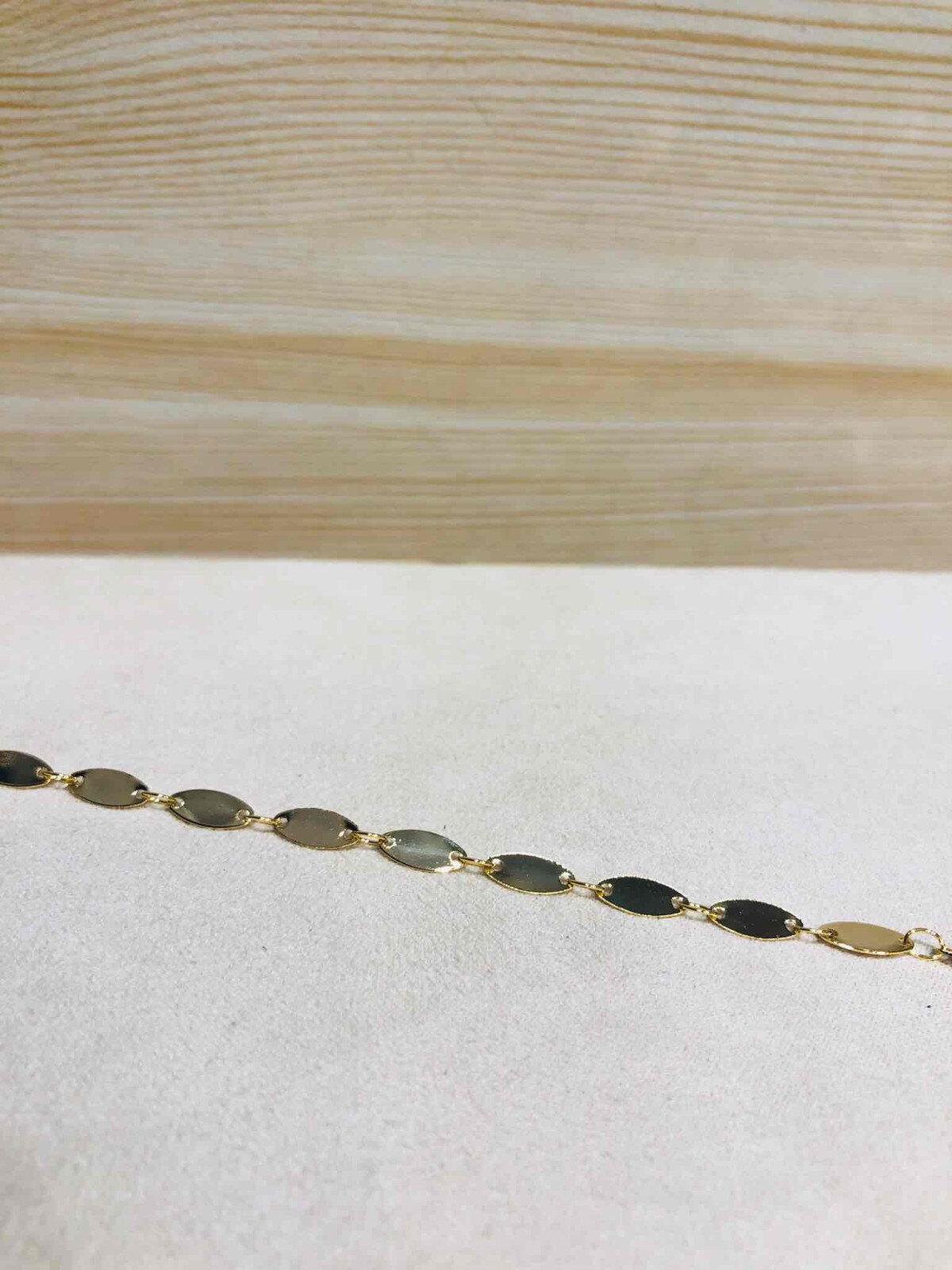 Wholesaler Loya Bijoux - Bracelet Syrine in Golden with fine gold