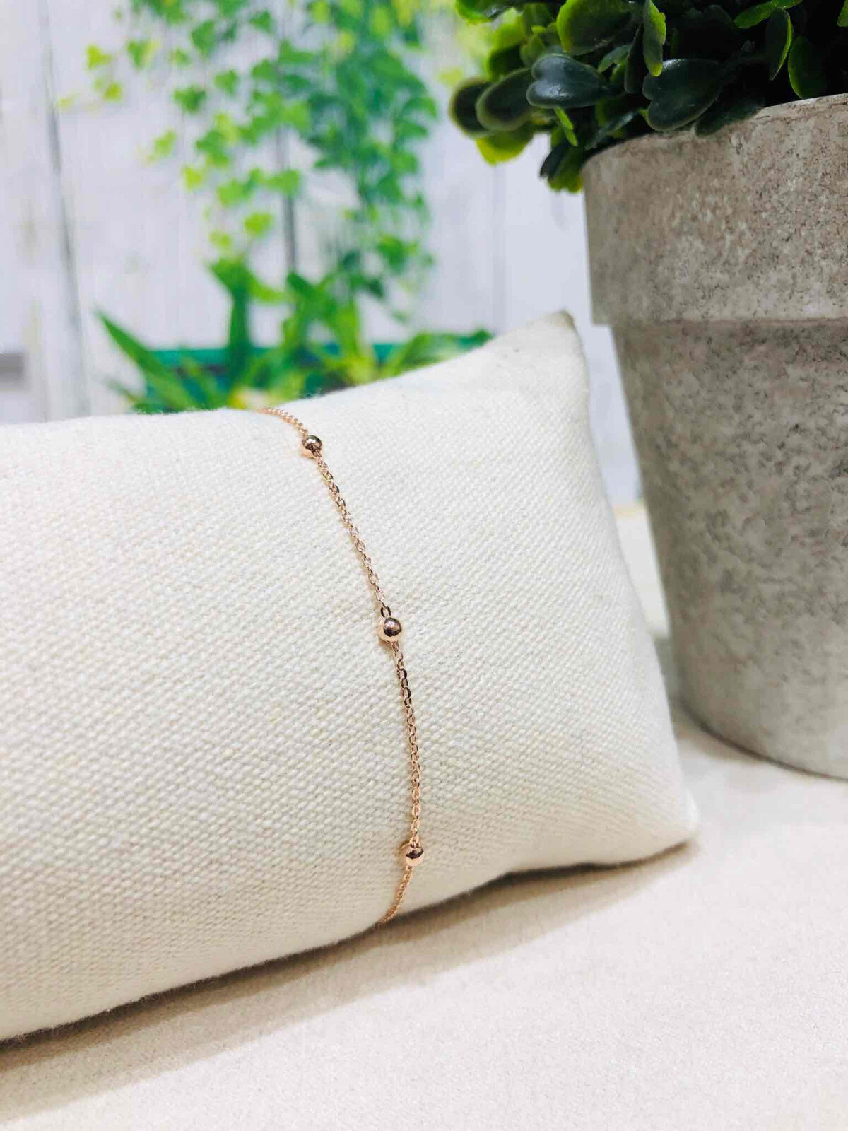 Grossiste Loya Bijoux - Bracelet Lou en Doré à l'Or fin