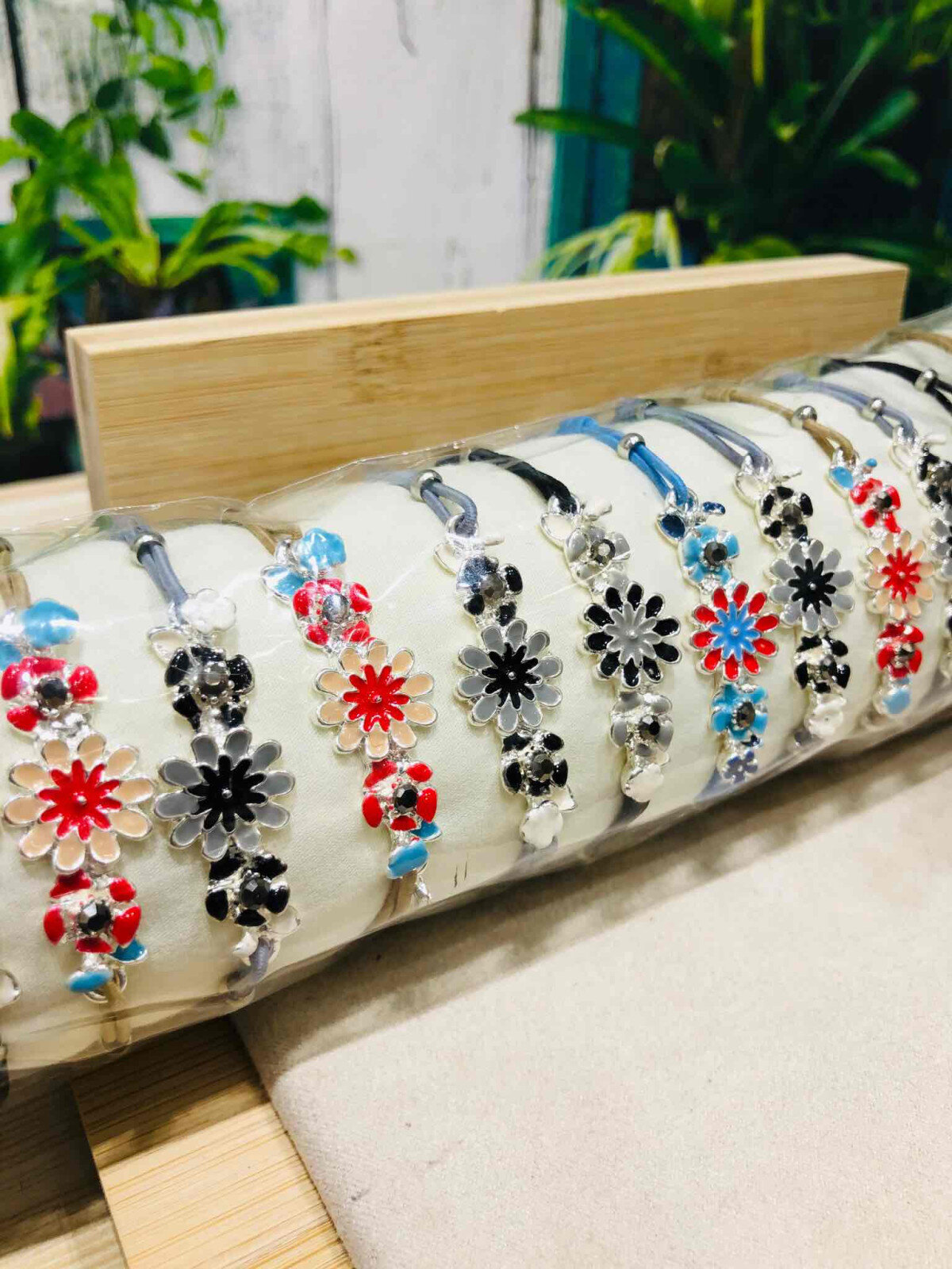 Wholesaler Loya Bijoux - Bracelet coussin Fleur