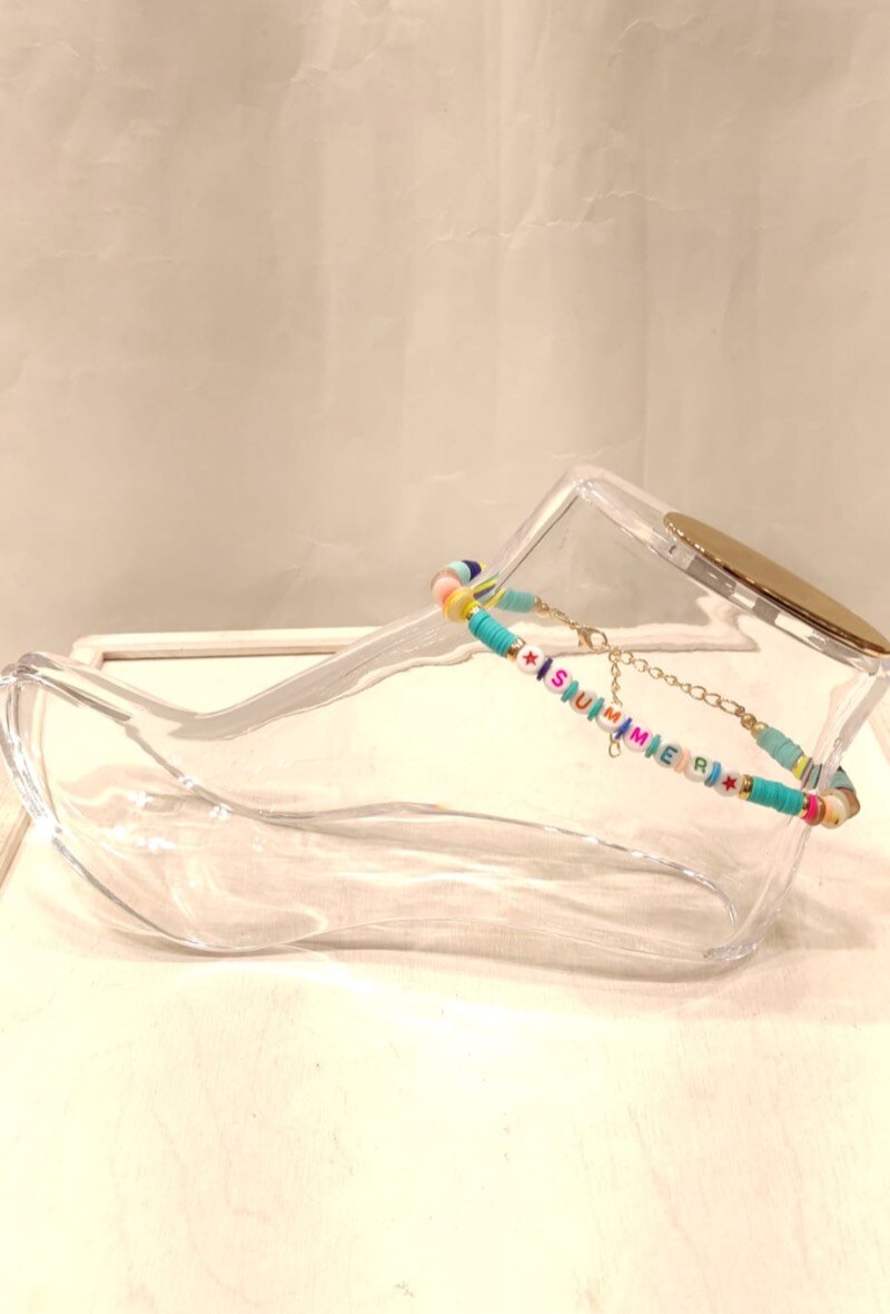 Ankle chain - Turquoise - 1 - large format