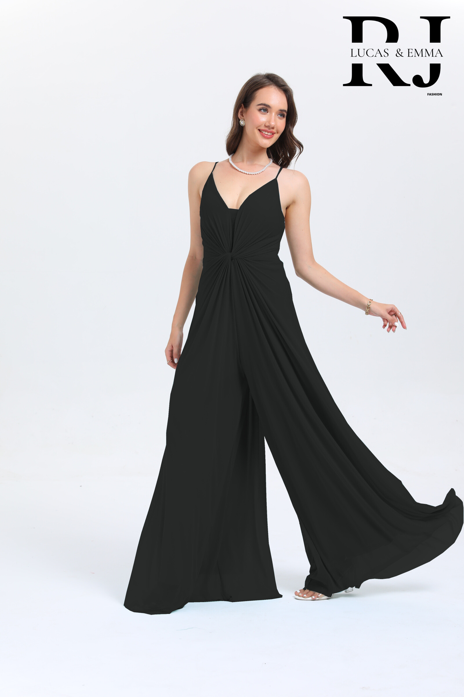 Grossista REVEROSE by Lucas & Emma - Montero a lungo svasato, elegante e alla moda