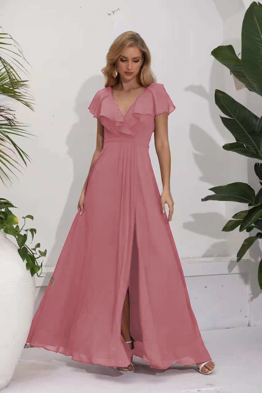 Großhändler REVEROSE by Lucas & Emma - Langes Partykleid 21276
