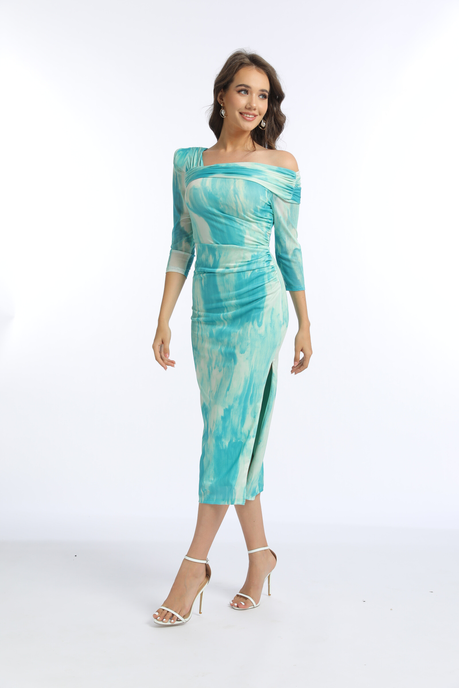 Grossiste Lucas & Emma | RJ&CO - Robe courte imprimée élégante et tendance - Minneapolis